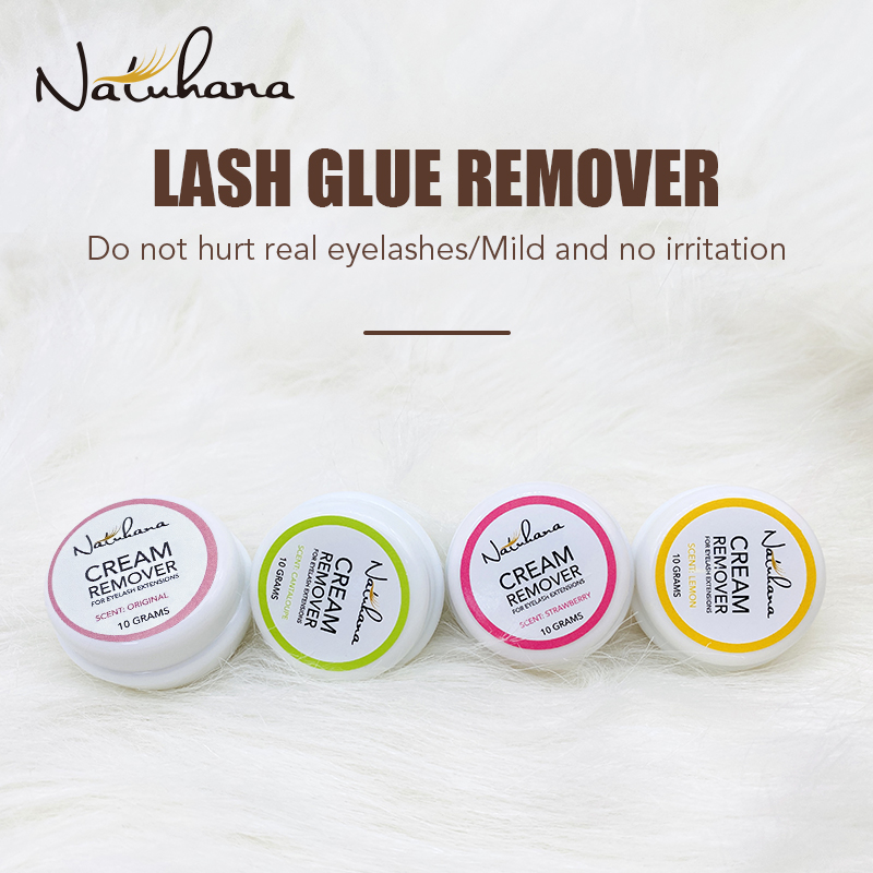 Lash Removal Cream - Crème démaquillante professionnelle pour cils NATUHANA,