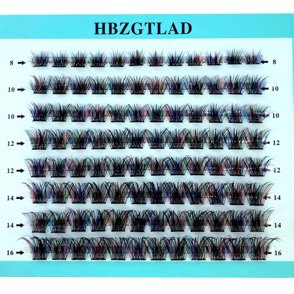 Eyelash Extension Single Lash - Mélange de faux cils 3D moelleux