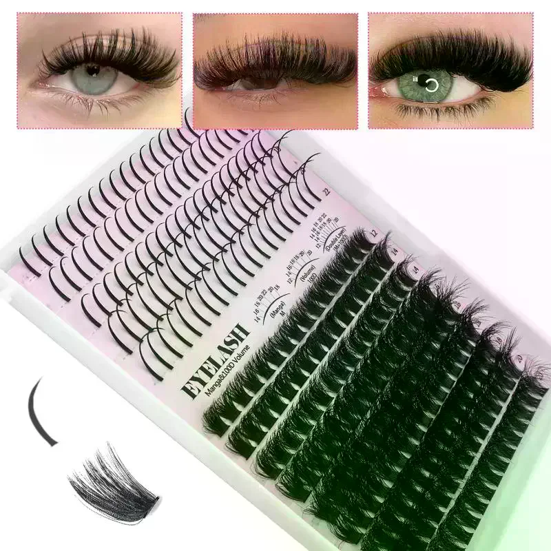 Eyelash Extension Volume - Kit de Cils en Grappes, Cils