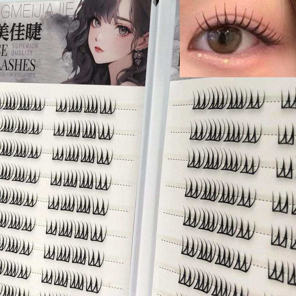 Eyelash Extension Single Lash - Faux-cils en forme de U sans