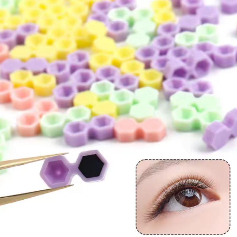 Eyelash Extension Repair - Gobelets à colle pour cils, forme