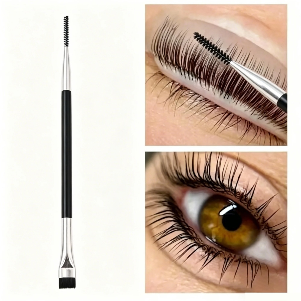 Eyelash Extension Double Lash - Brosse double embout pour rehaussement et