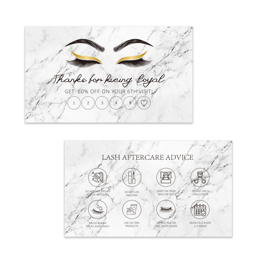 Cartes de visite d'extension d - Eyelash Extension Single Lash avis et prix