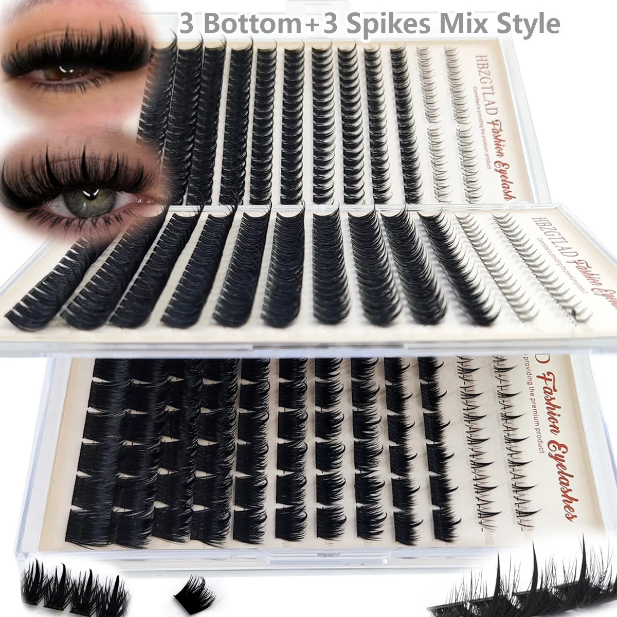 HBZGTLAD : Clusters de cils st - Eyelash Extension Anime Style avis et prix