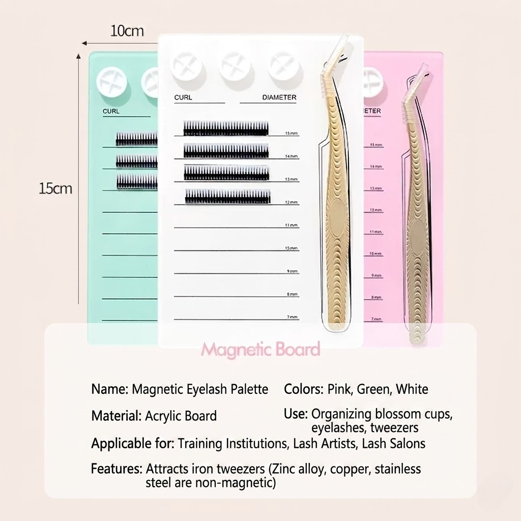 Palette magnétique pour extens - Eyelash Extension Volume avis et prix