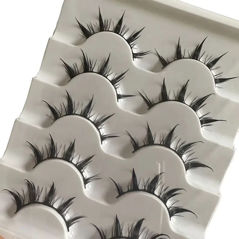 5 paires de faux cils de style - Eyelash Extension Anime Style avis et prix