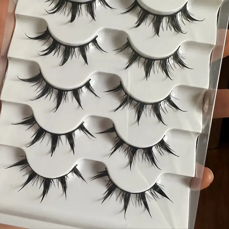 5 paires de faux cils de style - Eyelash Extension Anime Style avis et prix
