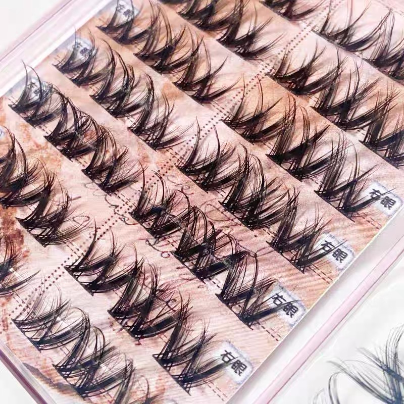 Faux cils épais en forme de W, - Eyelash Extension Anime Style avis et prix