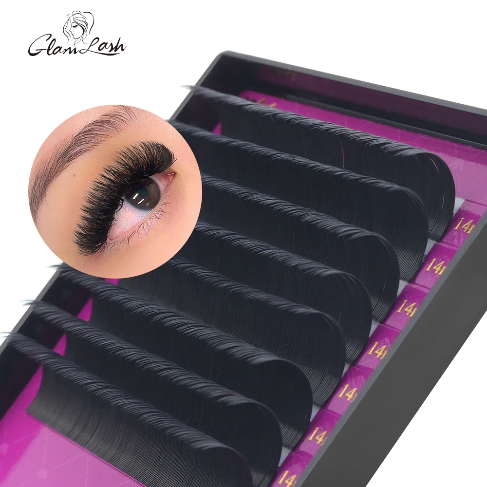 GLAMLASH vente en gros 16 rang - Eyelash Extension Single Lash avis et prix
