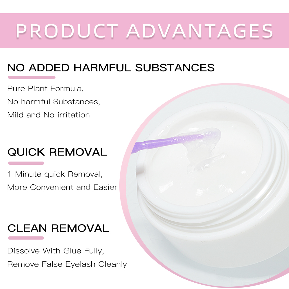 Yelix – dissolvant de colle po - Lash Removal Cream avis et prix