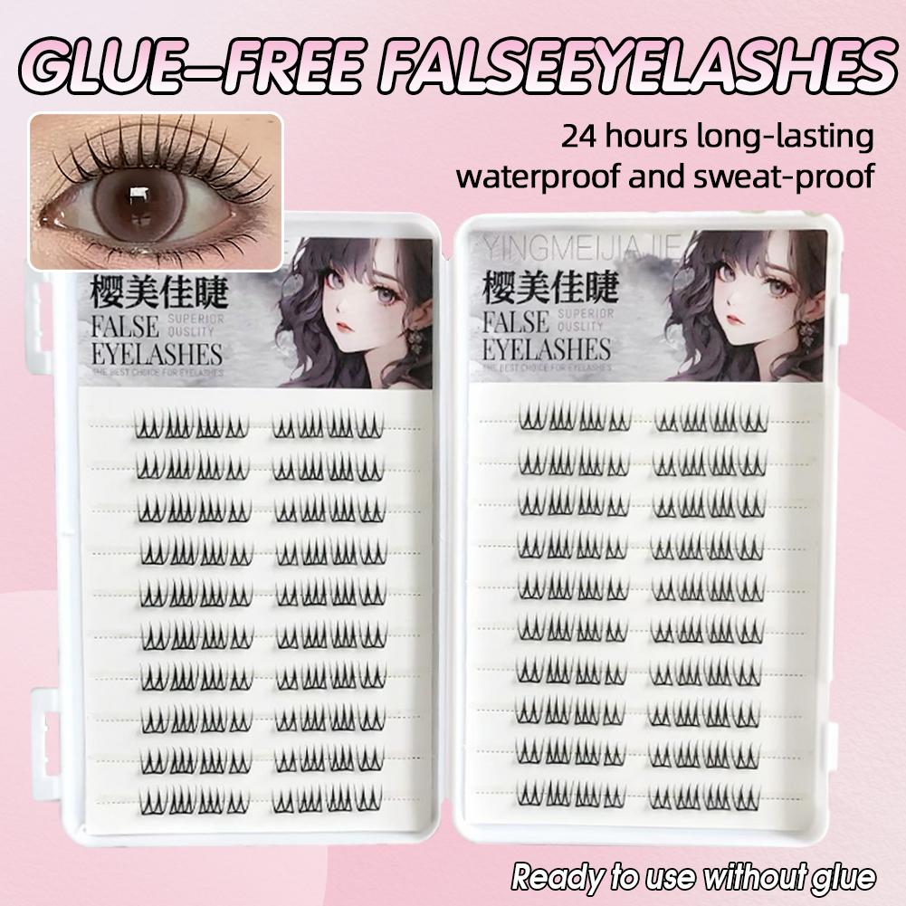 Faux-cils en forme de U sans c - Eyelash Extension Single Lash avis et prix