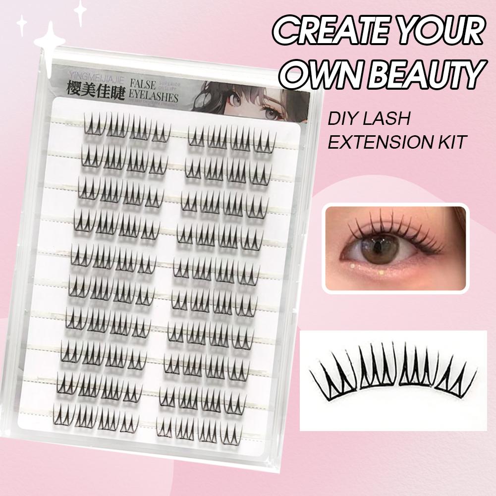 Faux-cils en forme de U sans c - Eyelash Extension Single Lash avis et prix