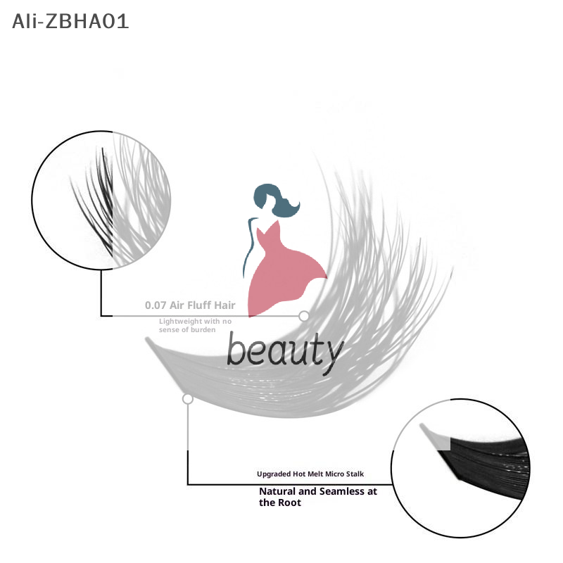 Kit de faux cils 3D en vison s - Eyelash Extension Volume avis et prix