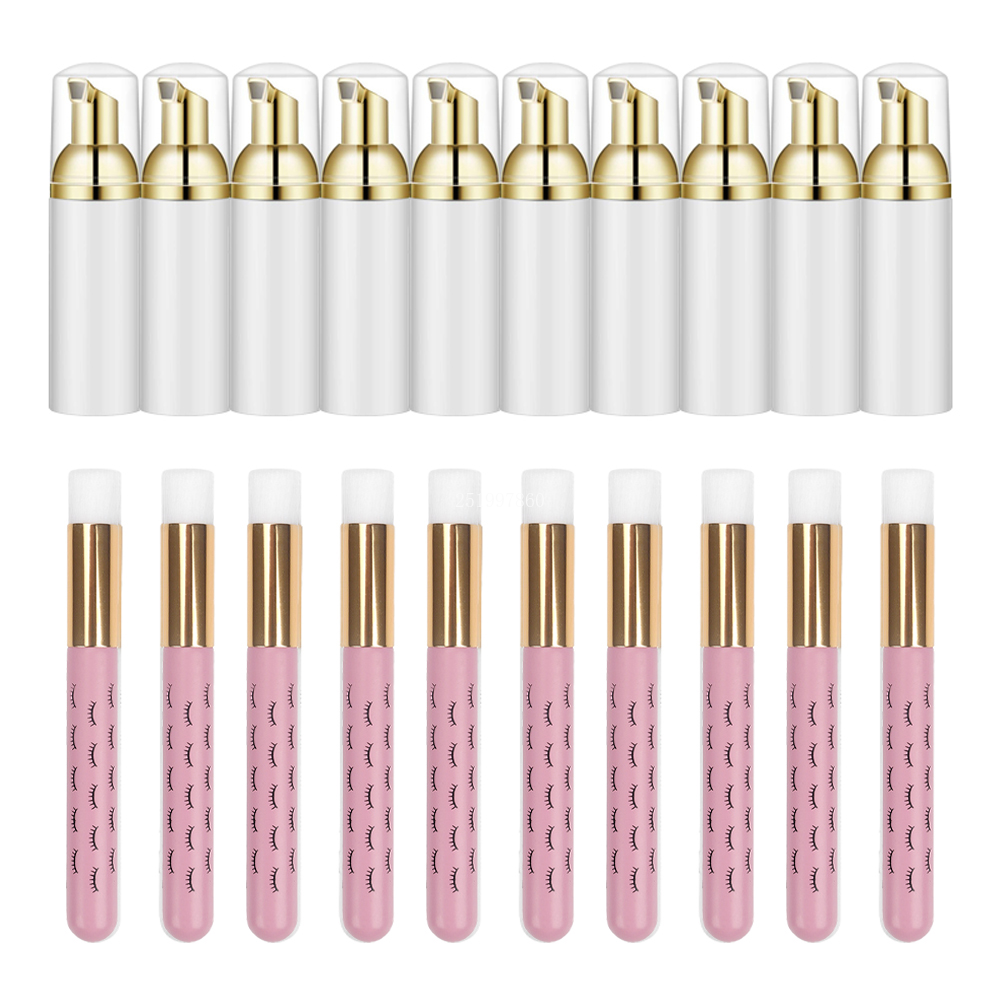 10 pièces 60ml cils shampooing - Refill Eyelash Extension avis et prix