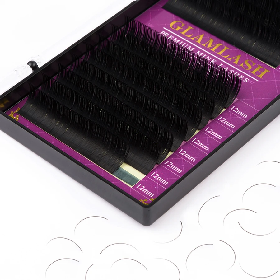 GLAMLASH vente en gros 16 rang - Eyelash Extension Single Lash avis et prix